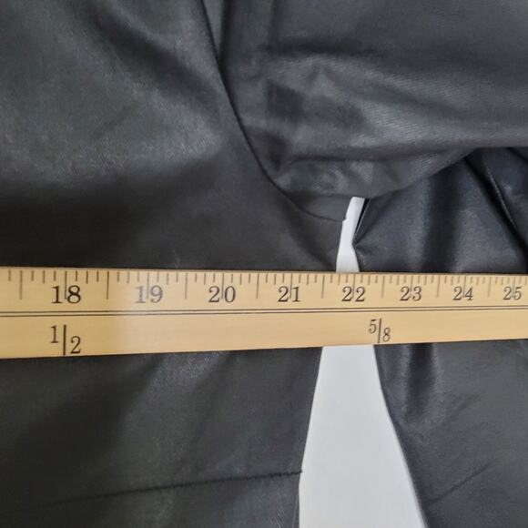 Marc Ecko Cut & Sew Mens Faux Leather Jacket‎ Medium Black Pockets Casual - Picture 9 of 10